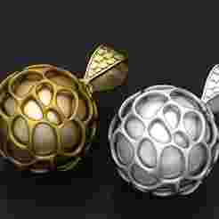 BALL GOLD  PENDANT 3d printable model