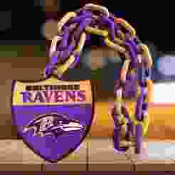 BALTIMORE RAVENS NFL SHIELD CHAIN