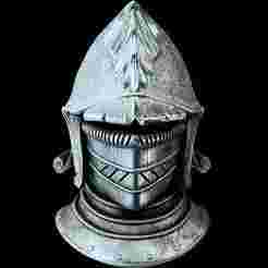 BANISHED KNIGHT COSPLAY Helmet Elden Ring Replica STL Fan Art Model