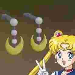 Barbie Custom Sailor Moon Earrings