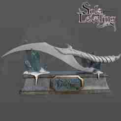 Baruka Stand for dagger from Solo Leveling 3d model stl