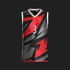 Basketball Jersey Player 03 | Marvelous / Clo3d / obj / fbx