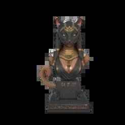 BASTET BUST 3D MODEL