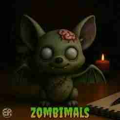 Bat - Zombimals Collection 👻✨