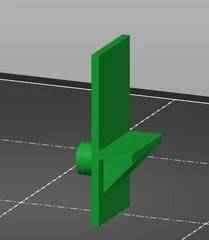 Bathroom cabinet shelf peg pin