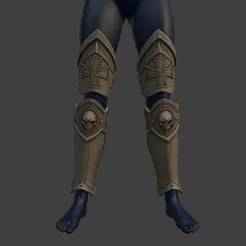 Battle Sister Hip Armor & Greaves