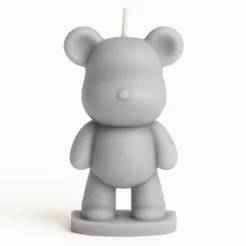 BEARBRICK - BEAR BEAR - CANDLE / CHIBI / KAWAI / CANDLE