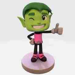 Beasty Boy – Stylized 3D Print-Ready Character | Fantasy Toon Hero STL