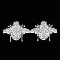 Bee Deco Style Stud Earring