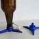Beer bottle dryer with holes