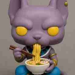Beerus ramen funko pop dragon ball