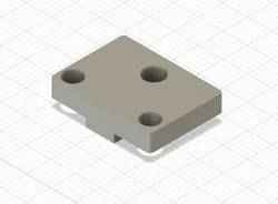 Belt 6mm hole template