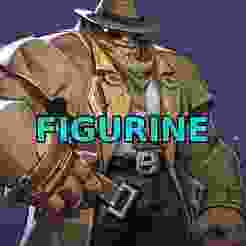 Ben Grimm Fantastic Four The thing Trench COat Marvel Rivals Clothed Custom Figurine