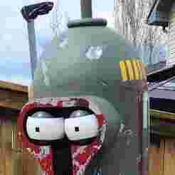 Bender Fett Helmet