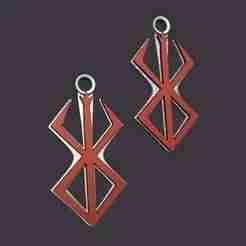 Berserk Accessories - 2 Ring & 2 Pendant necklaces #3
