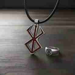 Berserk Accessories - Ring & Pendant necklaces
