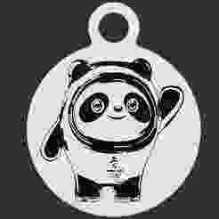 Bing Dwen Dwen Keyring