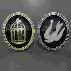 Bioshock Infinite - Bird and Cage cameos