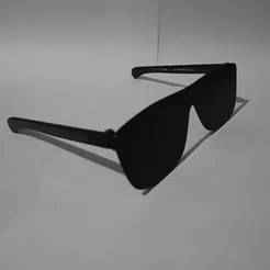 Black lenses-glasses