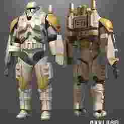 Blaze trooper One12 scale custom STL 3D print model