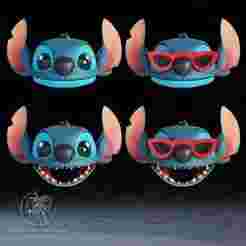 Blue Alien Dog Mask 3D Printer STl File