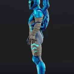 Blue Beetle Suit Wearable 3D STL Epic Cosplay Model