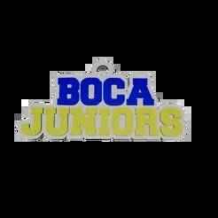 Boca Juniors Keychain with Letters - STL for 3D Printing