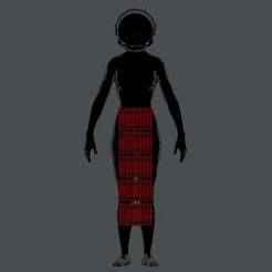 Bomb Devil Reze Skirts - Chainsawman Anime Cosplay