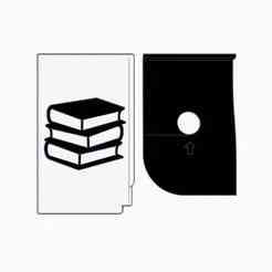 Books Business Card Holder