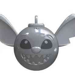 Boule de noel stitch