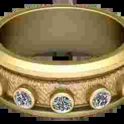 BRACELET GOLD PENDANT 3d printable model