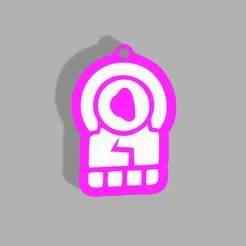 Brawl Stars Gale Hypercharge Keychain // Llavero de Hipercarga Gale Brawl Stars