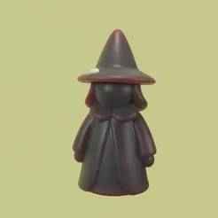 Bruja Chibi / Chibi Witch (STL)