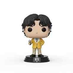 BTS V in Funko Pop style