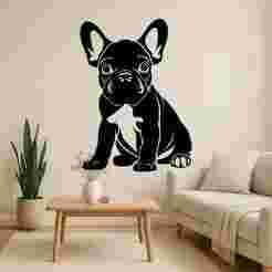 Bulldog Puppy - Wall Art Onecolor