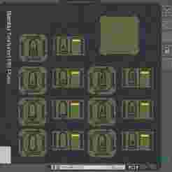 Bundeswehr Air Force NCOs MOLLE rank clips - individual & reliable
