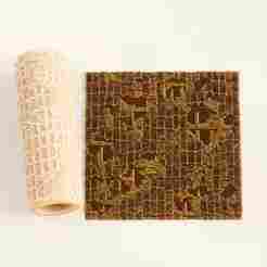 Burnt & Charred Roof Tiles Texture Roller STL File – Seamless Texture Roller for Clay, Pottery, Fondant and Crafts