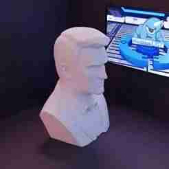 Bust of Charlie Kirk