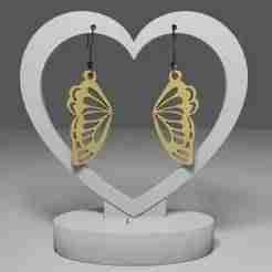 butterfly earrings