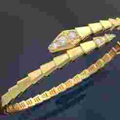 Bvlgari Serpenti Bracelet Viper with gem