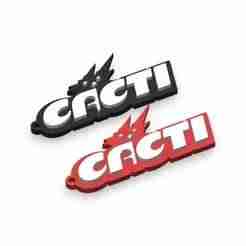 CACTI LOGO KEYCHAIN (TRAVIS SCOTT)