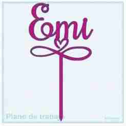 Cake Topper Emi