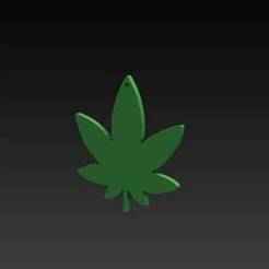 Cannabis Keyring