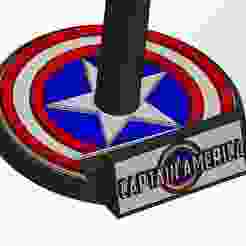 Captain America Helmet Stand