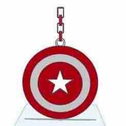captan america keychain