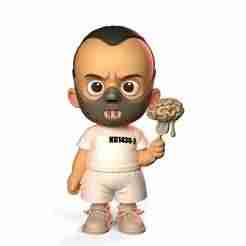 Cartoon Hannibal Lecter.