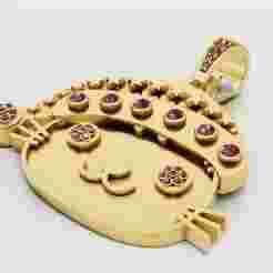 CARTOON PENDANT 3D PRINTABLE MODEL