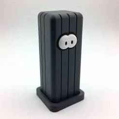 Cartoonic Style Long Box Holder 3D Print Decorative Showpiece