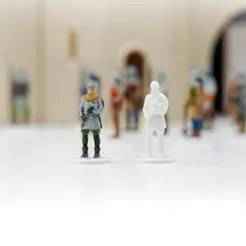 Castletecture – Medieval Axemen Soldier – 1:100 (18mm)