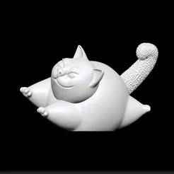Cat - funny cat - cute cat - decorative cat